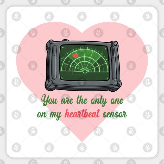 Valentine's Day Gift - Heartbeat Sensor COD Warzone Sticker by SLH-69